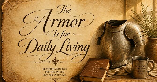 The Armor Is for Daily Living image