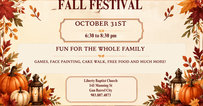 Annual Fall Festival