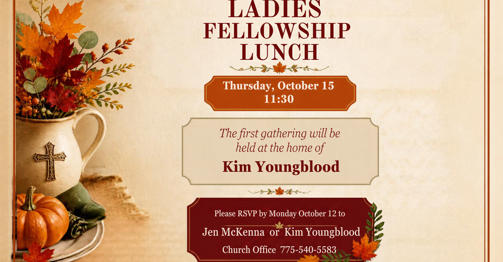 Ladies Fellowship Lunch