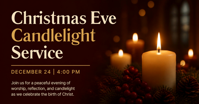 Christmas Eve Candlelight Service