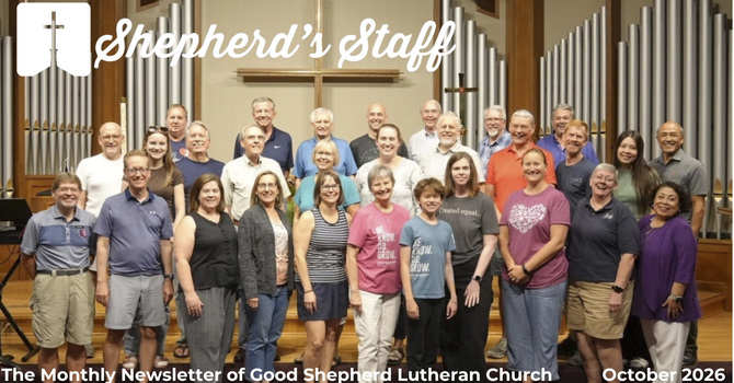 Shepherd's Staff Newsletter October 2026 image