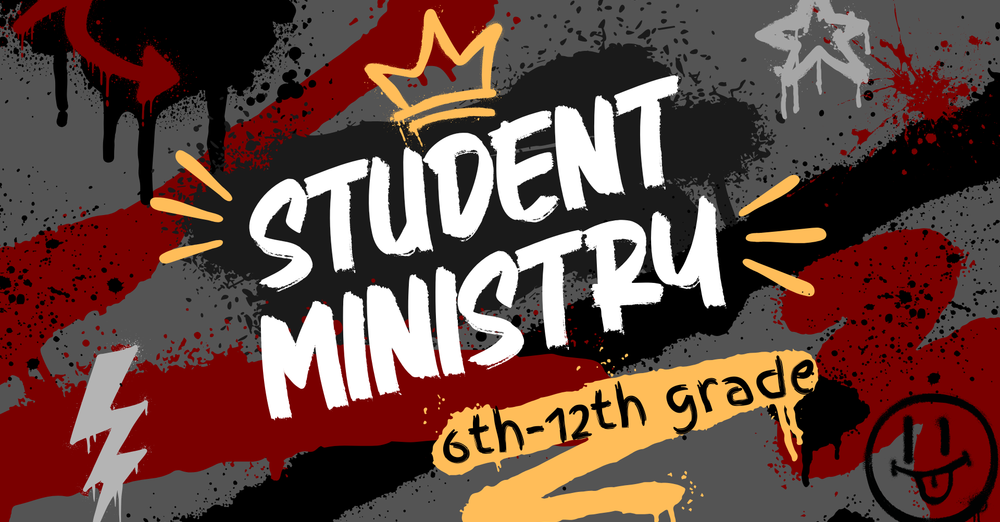 SUNDAY NIGHT = STUDENT MINISTRY NIGHT!