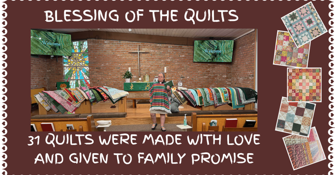 blessing of the quilts