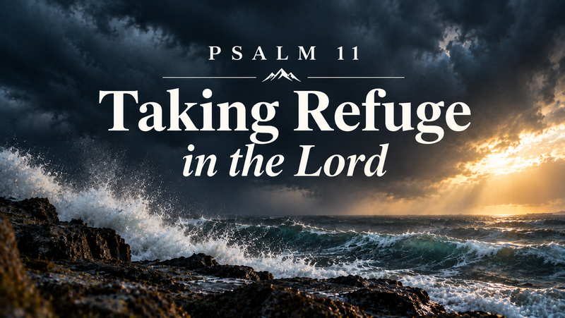 Taking Refuge in the Lord