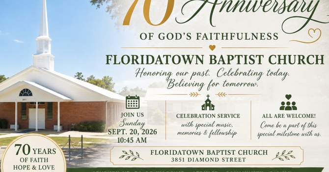Church 70th Anniversary