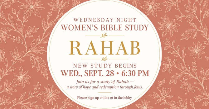 New Wednesday Night Women’s Bible Study