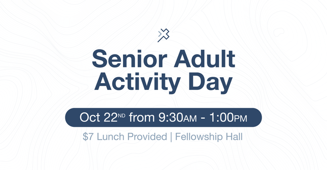 Senior Adult Activity Day