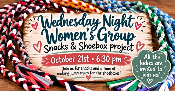 Snacks & Jump Rope Making for Christmas Shoeboxes