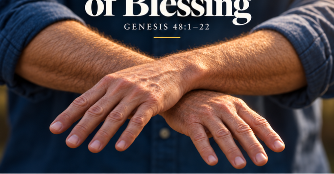 God’s Crossed Hand Of Blessing image
