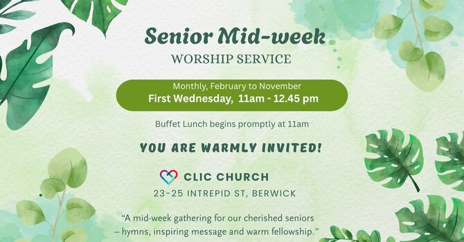 Senior Midweek Gathering