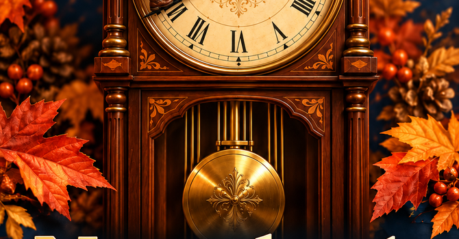 Remember to turn your clocks back tonight. 