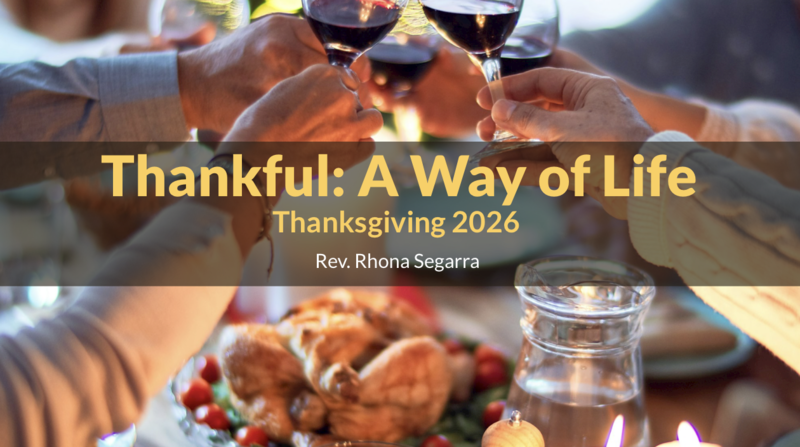 Thankful: A Way of Life