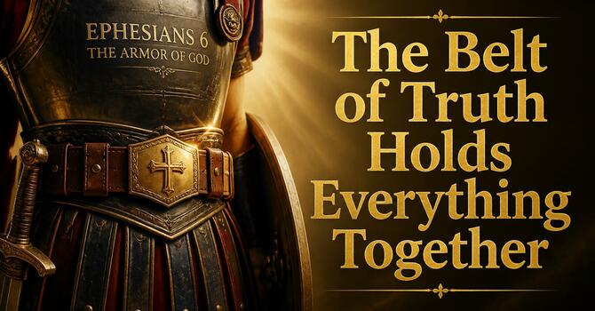 The Belt of Truth Holds Everything Together image