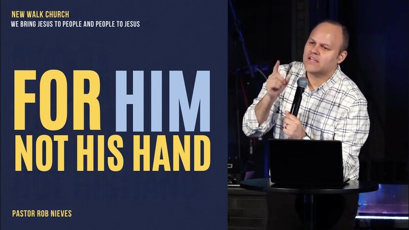 For Him, Not His Hand