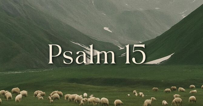 Psalm 15