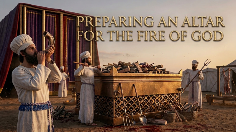 Preparing An Alter For The Fire Of God