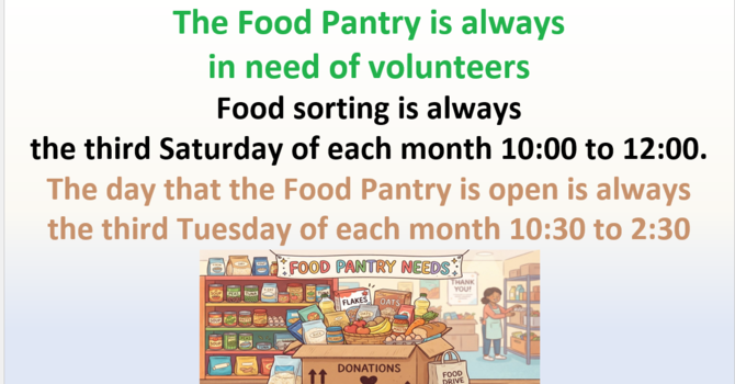 West Boylston Food Pantry, 3rd Saturday each month