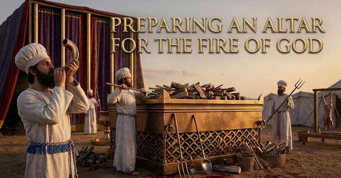Preparing An Alter For The Fire Of God