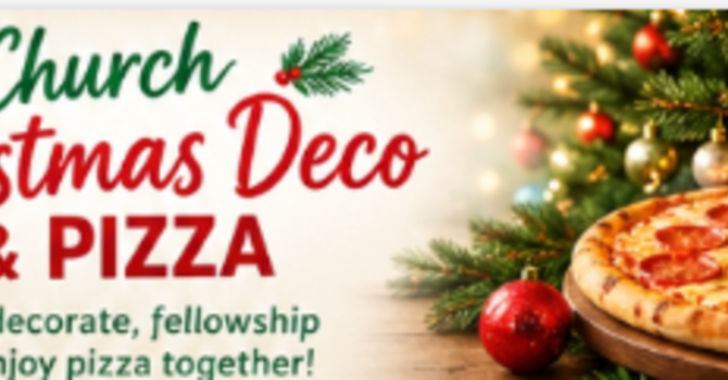 Christmas Deco & Pizza