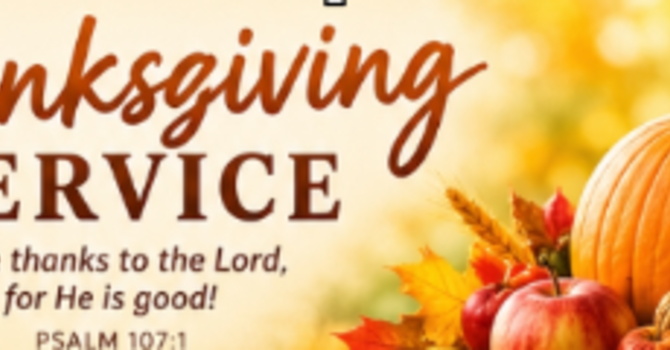 Thanksgiving Service
