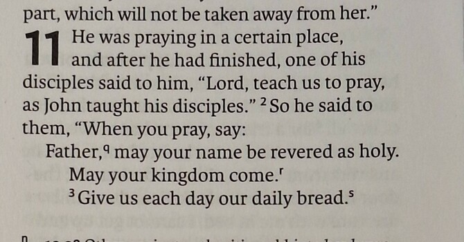Lord, Teach Us To Pray study group
