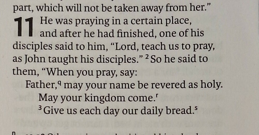 Lord, Teach Us To Pray