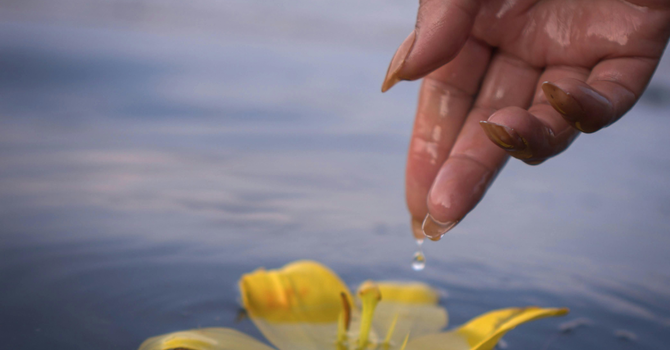 Touching Water