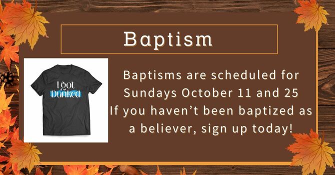 Baptisms