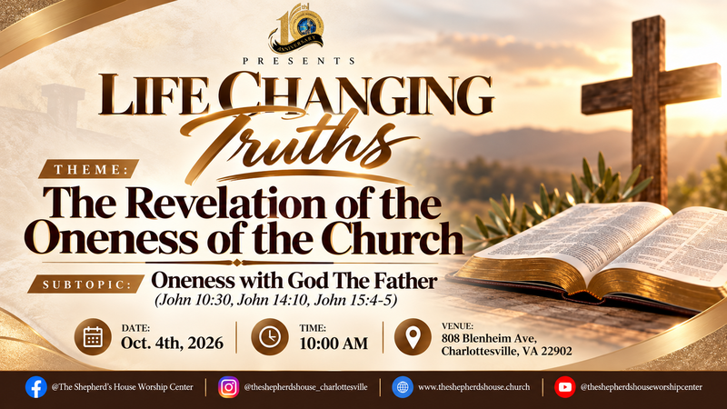 Life Changing Truths: Oneness with God the Father
