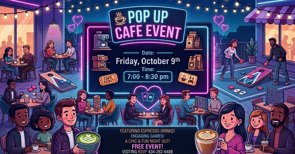 Pop Up Cafe Event