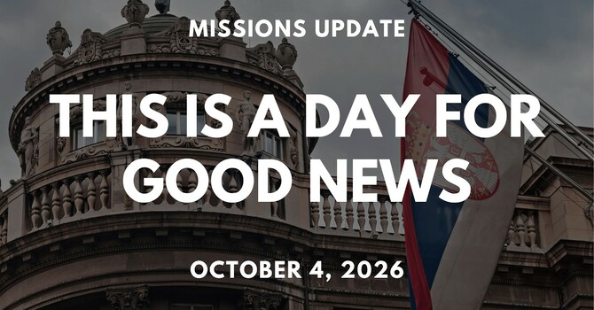 This is a Day for Good News