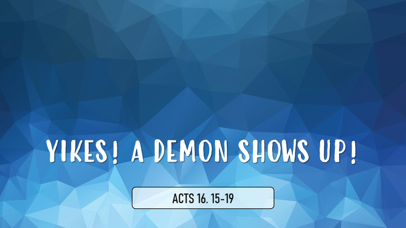 Yikes! A Demon Shows Up!