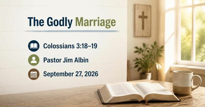 The Godly Marriage