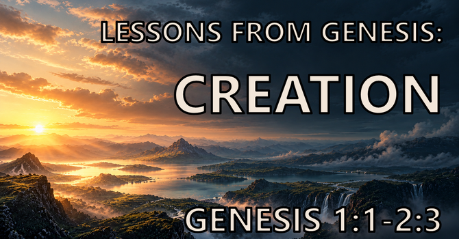 Lessons From Genesis: Creation
