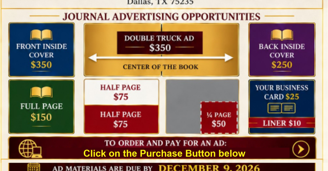 Ad Purchase for 60th Anniversary