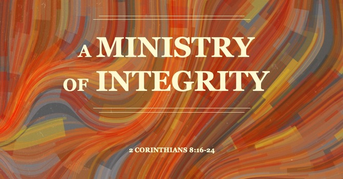 A Ministry of Integrity