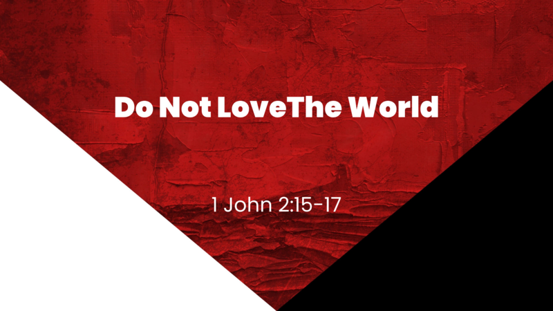Do Not Love the World