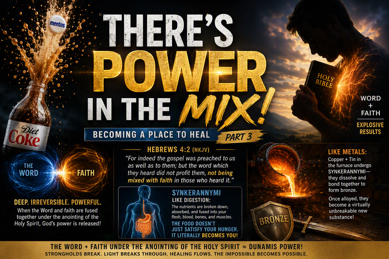 There's Power in the Mix - Becoming a Place to Heal Part 3