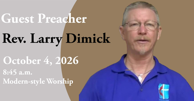 Larry Dimick, Guest Speaker