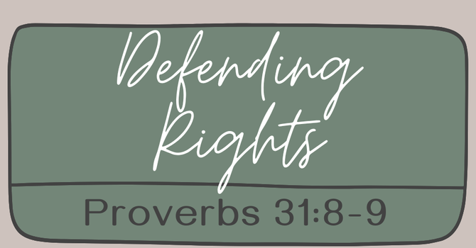 First Baptist Church Kearney MO -Sermon, Defending Rights