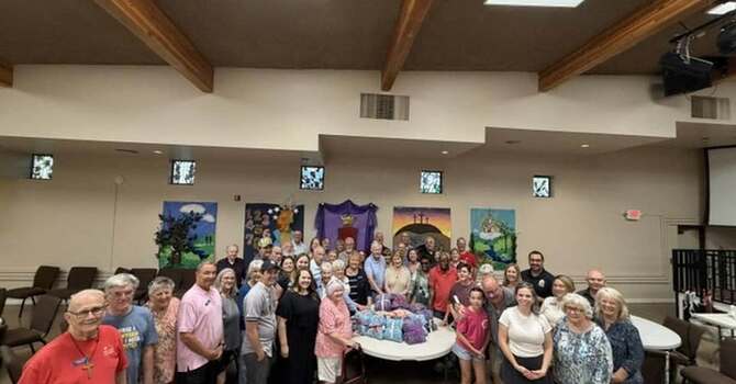 Wrapping Towels, Sharing Hope image