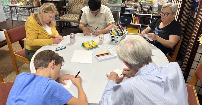 Sunday Morning Gathering: Doodles and Discussions