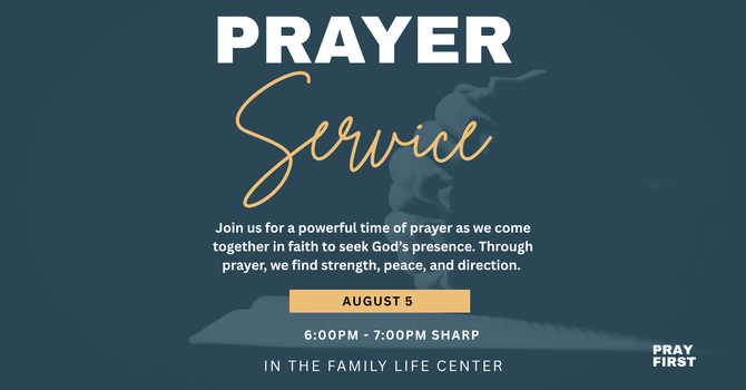 Pastor's Connection, August 5 image