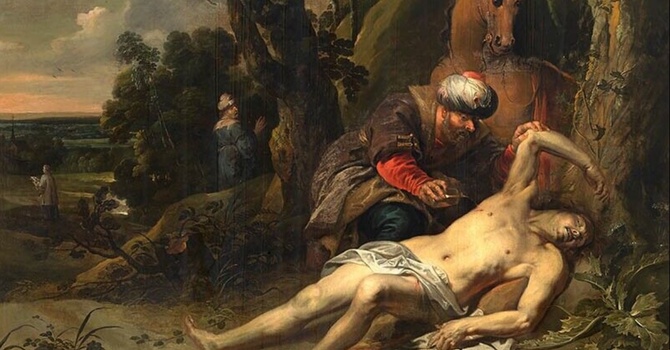 The Good Samaritan image