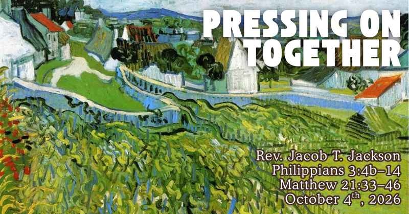 Pressing On Together