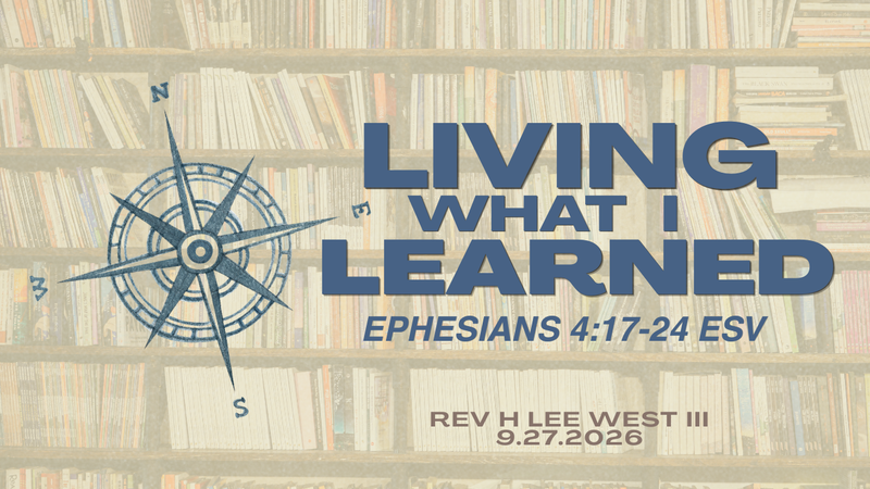 Living What I Learned