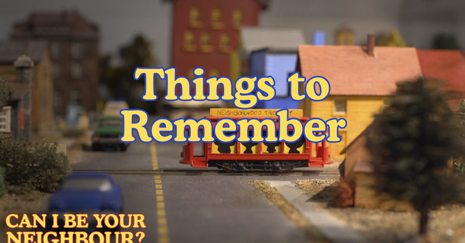 Things to Remember