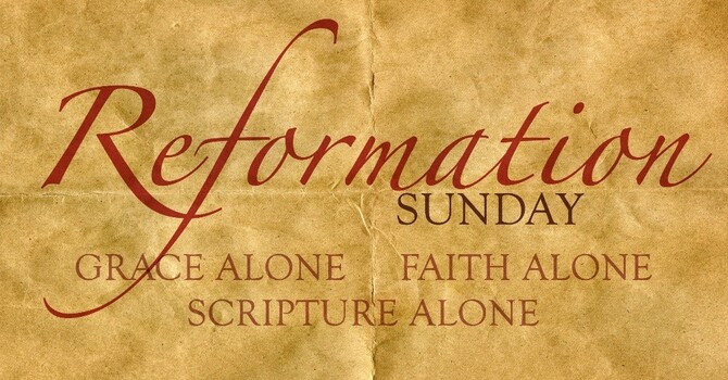 REFORMATION SUNDAY WORSHIP & POTLUCK