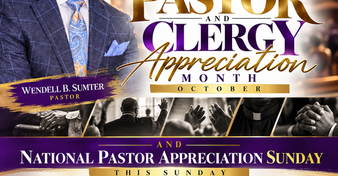 National Pastor and Clergy Appreciation Month 