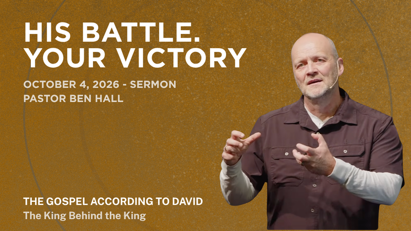 His Battle. Your Victory.